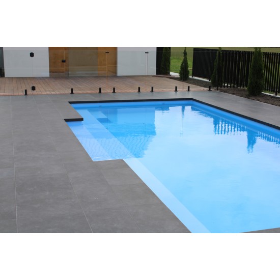 Bluestone Dropface Coping Paver - Honed 600 x 400mm