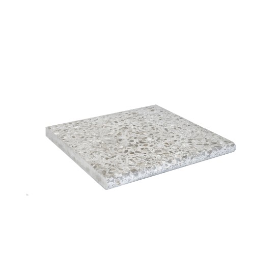 Concrete Bullnose Coping Paver - Honed 450 x 450mm Specialty