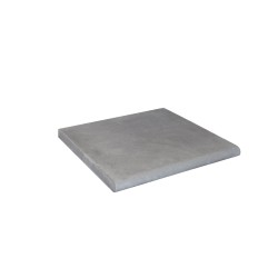 Concrete Bullnose Coping Paver - Sandy 300 x 300mm Coloured