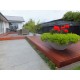 Concrete Bullnose Coping Paver - Honed 600 x 600mm Specialty