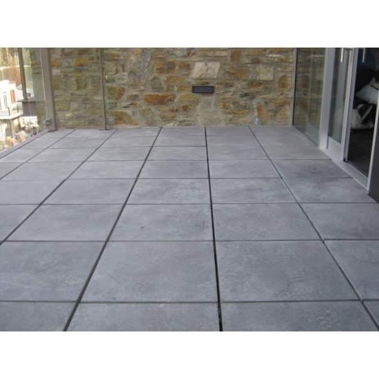 Concrete Bullnose Coping Paver - Smooth 300 x 300mm Coloured