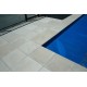 Concrete Bullnose Coping Paver - Sandy 500 x 500mm Coloured