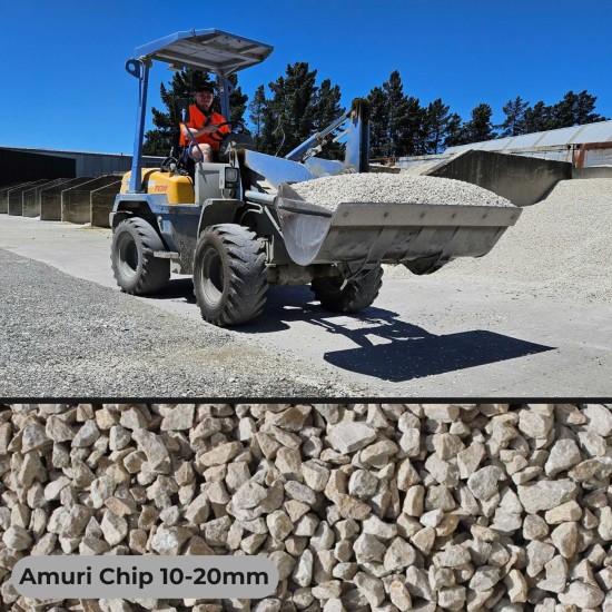 Amuri Limestone Chip 12-20mm - Scoop