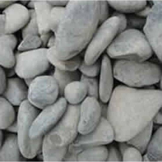 Greystone Round Stones 80-120mm - Cubic Metre