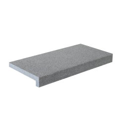 Granite Dropface Coping Paver - Flamed 600 x 300mm Grey