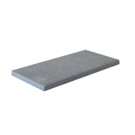 Granite Pencil Edge Coping Paver - Flamed 600 x 300mm Grey
