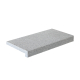 Granite Dropface Coping Paver - Flamed 600 x 300mm White Granite Dropface Coping Paver - Flamed 600 x 300mm White