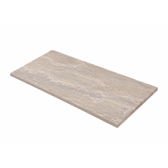 Indian Sandstone Paver - Natural Split 900 x 600mm Walnut