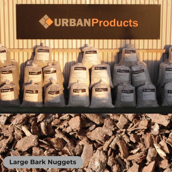 Premium Large Bark Nuggets 30mm - 20L Bag