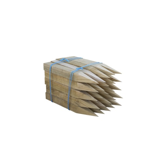 Timber Pegs 50 x 50 x 450mm - 25 pack