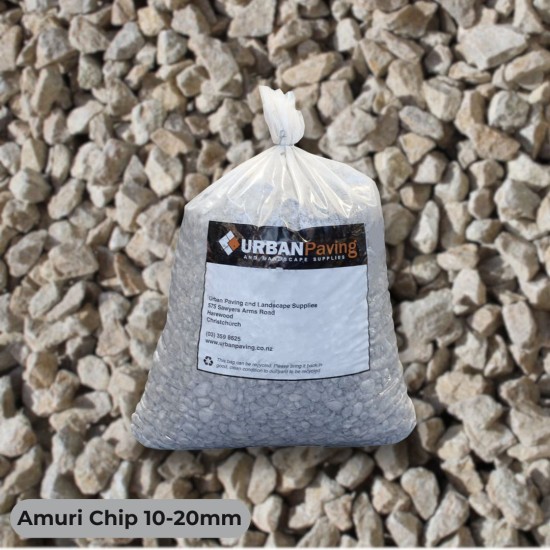 Amuri Limestone Chip 12-20mm - 20L Bag Amuri Limestone Chip 12-20mm - 20L Bag