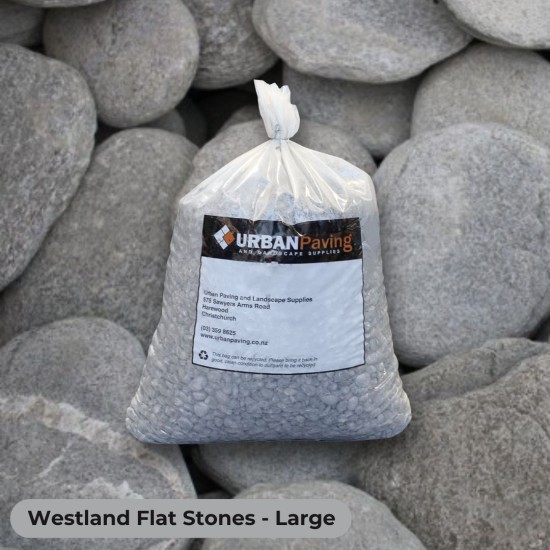 Westland Flat Stones Large (130-200mm) - 20L Bag Westland Flat Stones Large (130-200mm) - 20L Bag