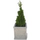 Concrete Planter Square Large - Exposed Aggregate Classic