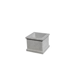 Concrete Planter Square Small - Exposed Aggregate Classic