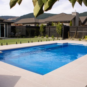 Porcelain Greystone Pool