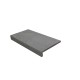 Porcelain Dropface Coping Paver - 600 x 400mm Marble Grey