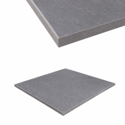 Porcelain Arris Edge Coping Paver - 600 x 600mm Piha Black