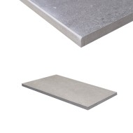 Porcelain Arris Edge Coping Paver - 600 x 300mm Iron