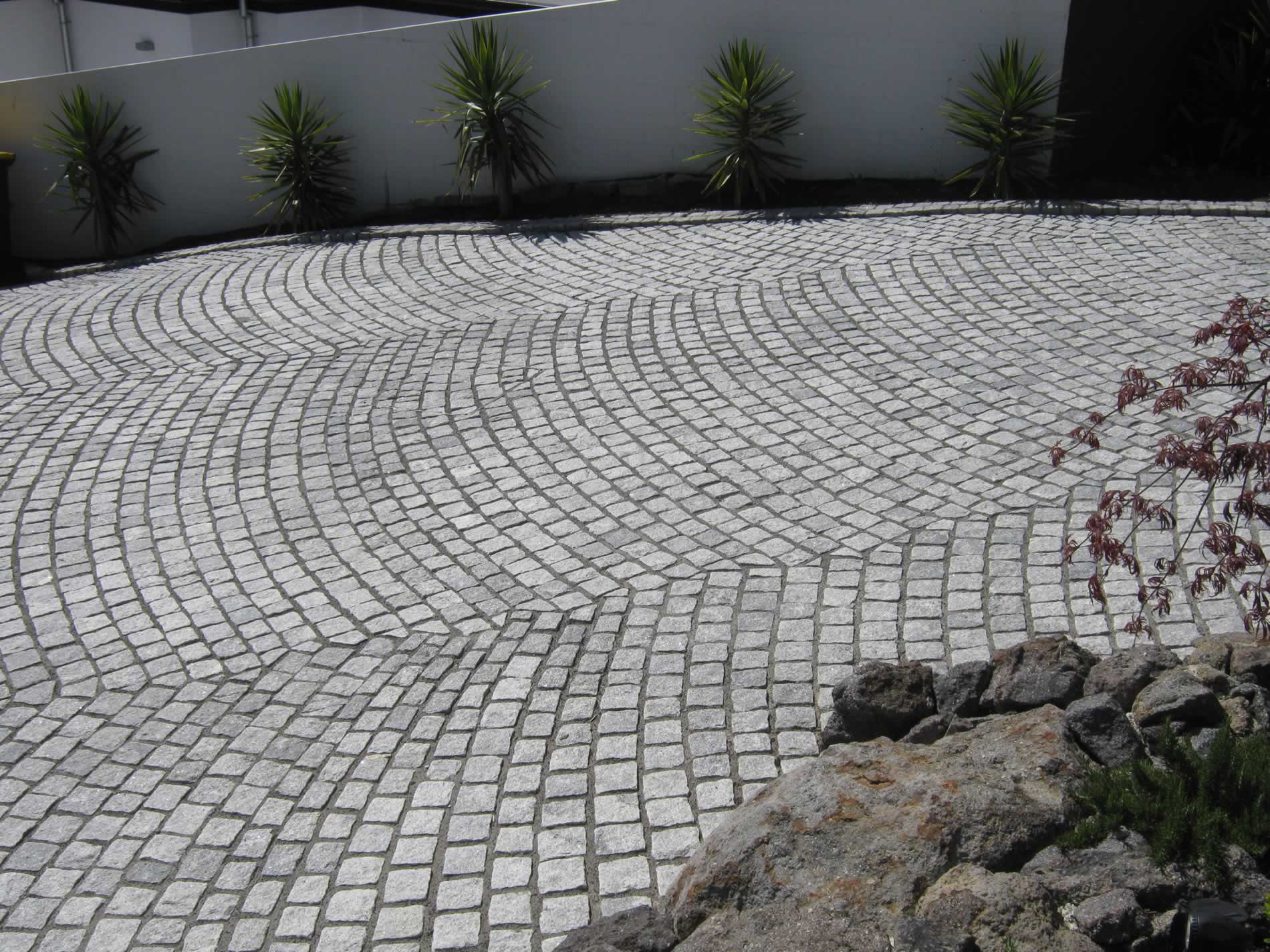 Boulders at Urban Paving