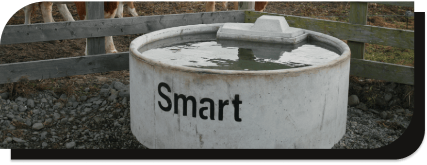 Concrete troughs at Urban Paving