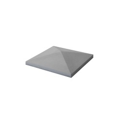 Concrete Pyramid Cap 425mm - Coloured