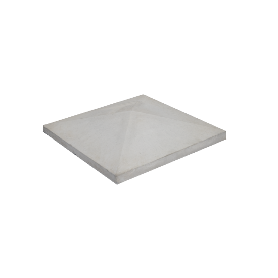 Concrete Pyramid Cap 555mm - Natural