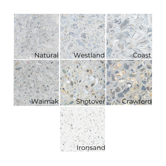 Concrete Bullnose Coping Paver - Honed 500 x 250mm Specialty