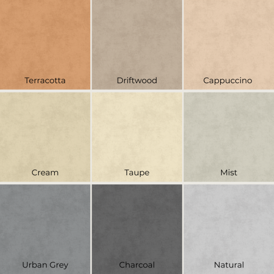 Concrete Round Paver 430mm - Coloured