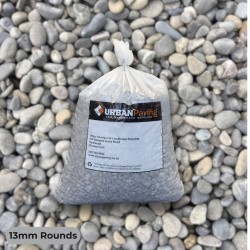 Greystone Round Stones 13mm - 20L Bag