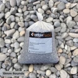 Greystone Round Stones 19mm -  20L Bag