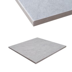 Porcelain Arris Edge Coping Paver - 600 x 600mm Marble Grey