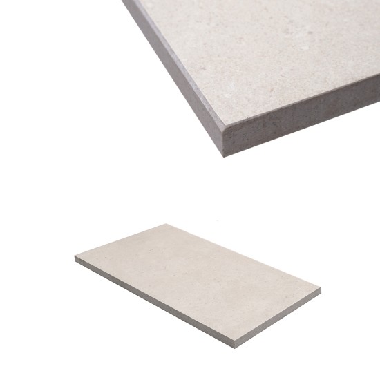 Porcelain Arris Edge Coping Paver - 600 x 300mm Sandbar