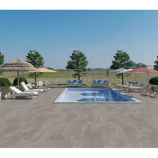 Porcelain Paver - 600 x 600mm Iron